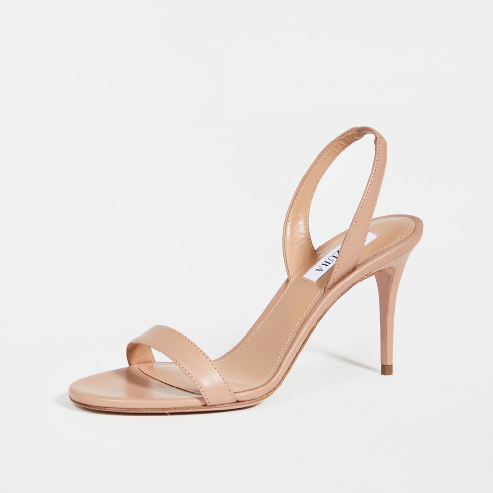 *NWB* Aquazzura So Nude 37.5